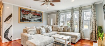 Spacious Home w/ Tranquil Patio ~ 29 Mi to DC!