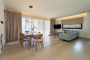 Luxury Villa | Living area - Canvas Villas By the Sea (Malevizi)