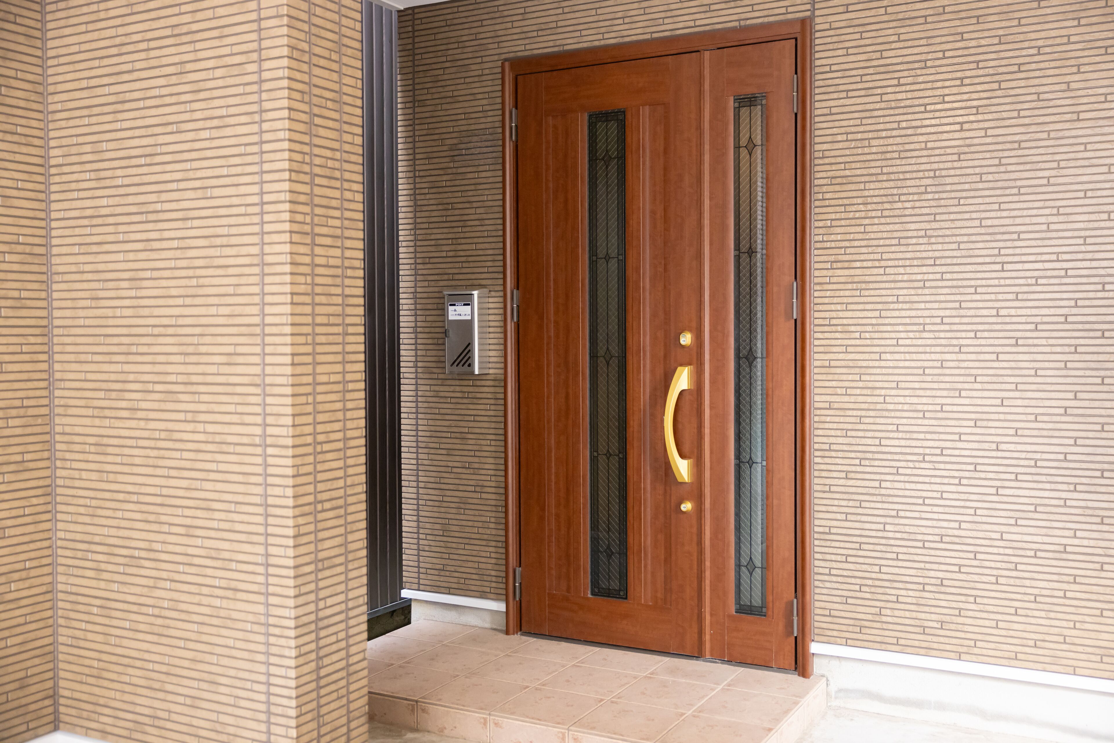 Entrada de la propiedad