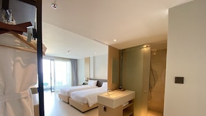 Phòng Deluxe, quang cảnh vườn | Phòng tắm