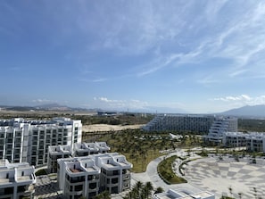 Deluxe Room, Partial Sea View | View from room