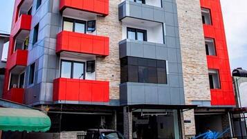 Façade de lâhĂ©bergement