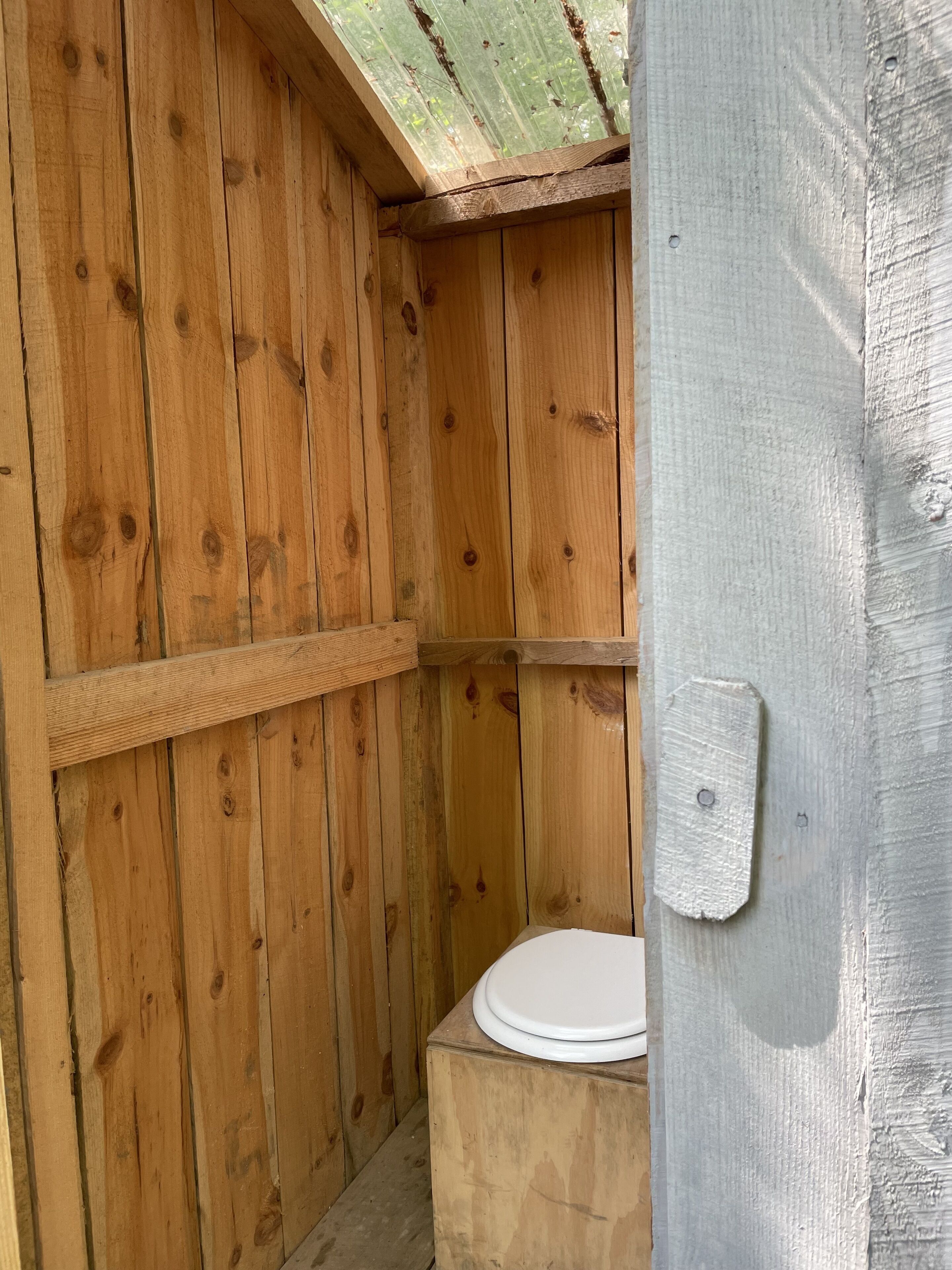 Clean Outhouse