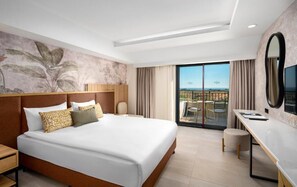 Egyptian cotton sheets, premium bedding, free minibar, in-room safe - Vox Maris Resort- Ultra All Inclusive (Manavgat)