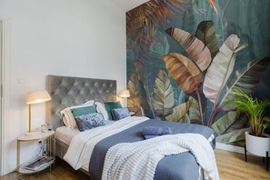 1 chambre, fer et planche à repasser, Wi-Fi, draps fournis