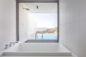 Shower, hydromassage showerhead, hair dryer, bathrobes - Altea Hills Villa (Altea)