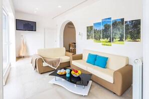 Living area - Villa Trullo Mammazia by Villa Plus (Carovigno)