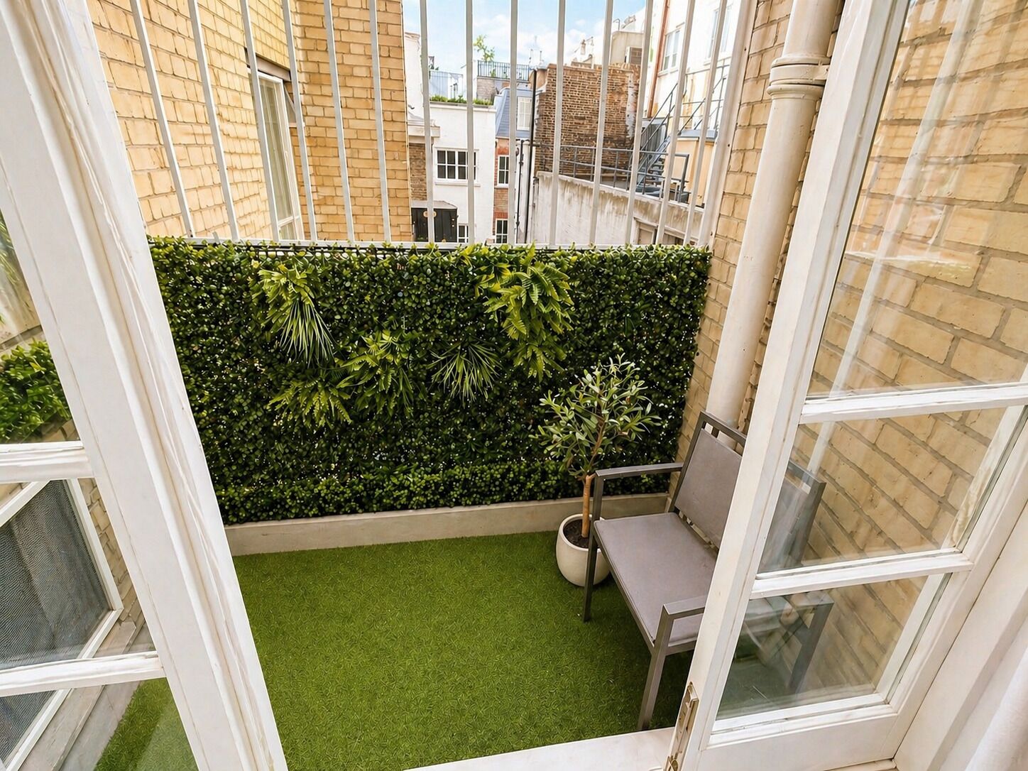 Apartamento Royal, baño privado, vistas al parque | Terraza o patio