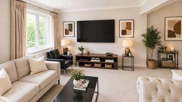 Leilighet – royal, eget bad, parkutsikt | Lounge