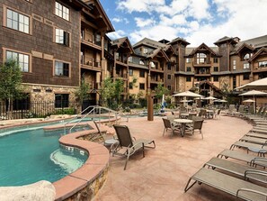 Indoor pool, outdoor pool