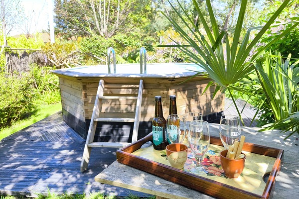 Outdoor spabad