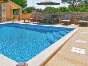 Outdoor pool - Villa Stella - Privater Pool, 3 Schlafzimmer, 2 Badezimmer, Terrasse (Umag)