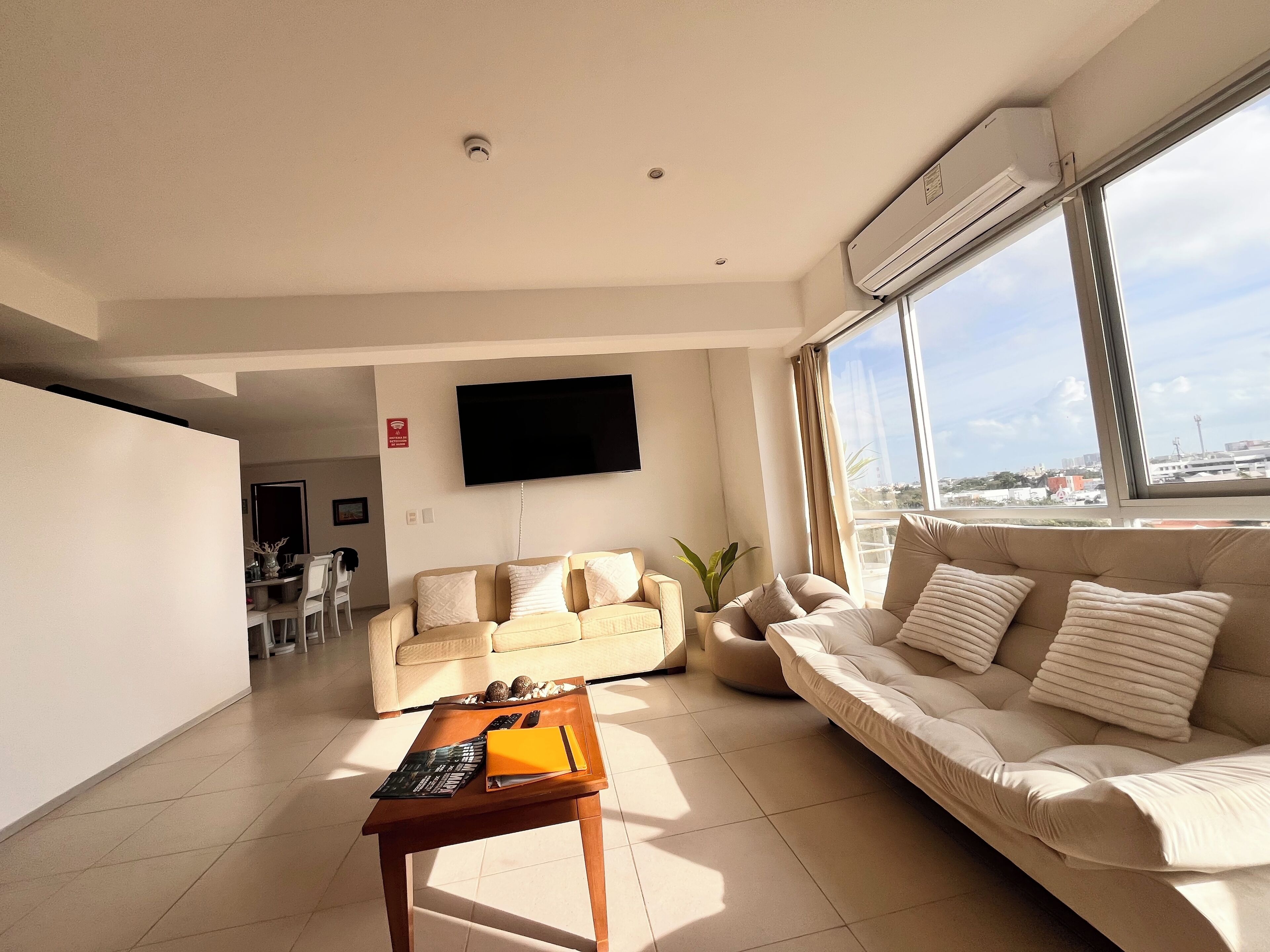 Sky Condo Panoramic View 3 Miles To The Beach - Cancún
