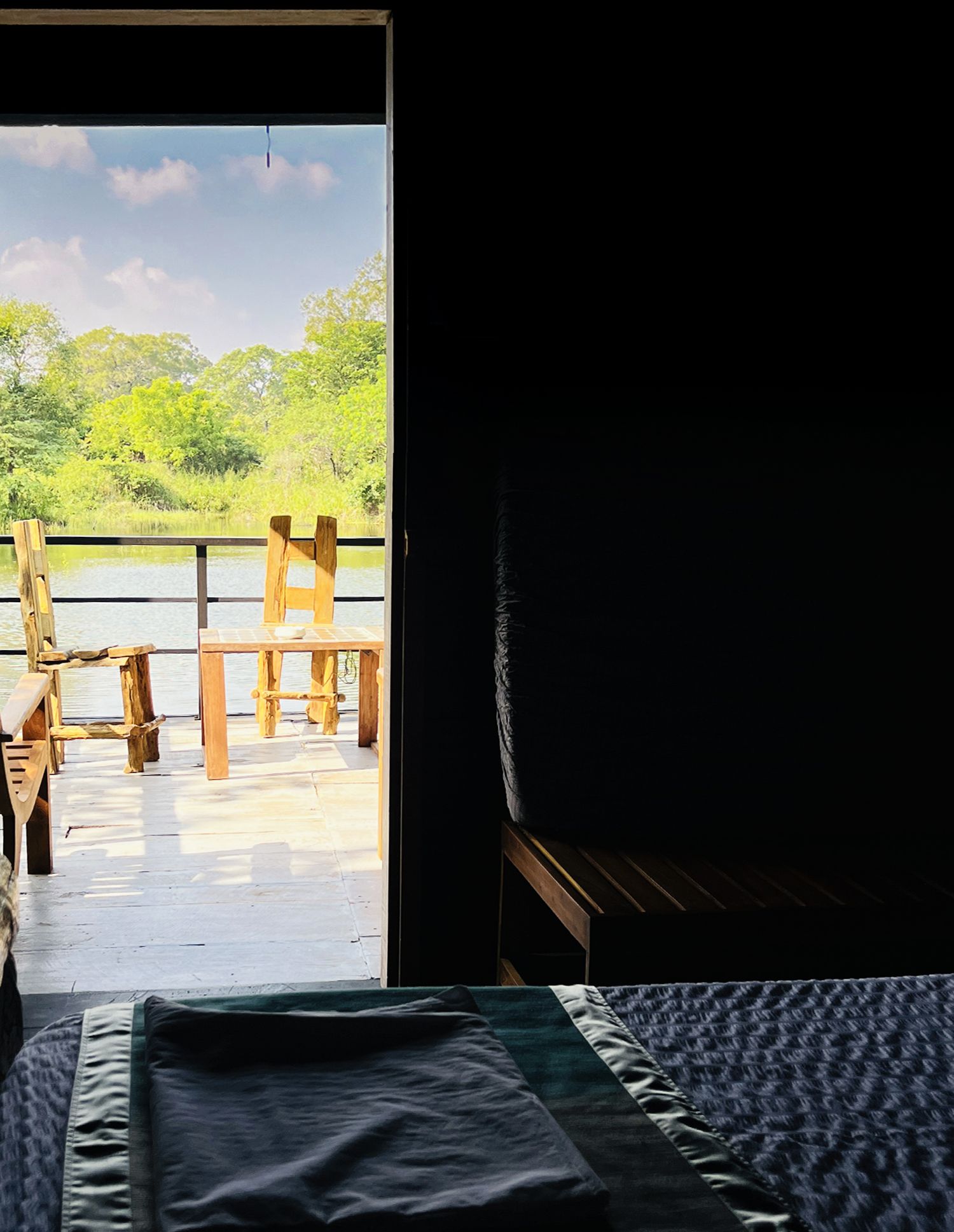 Chambre Double Deluxe | Vue depuis le balcon