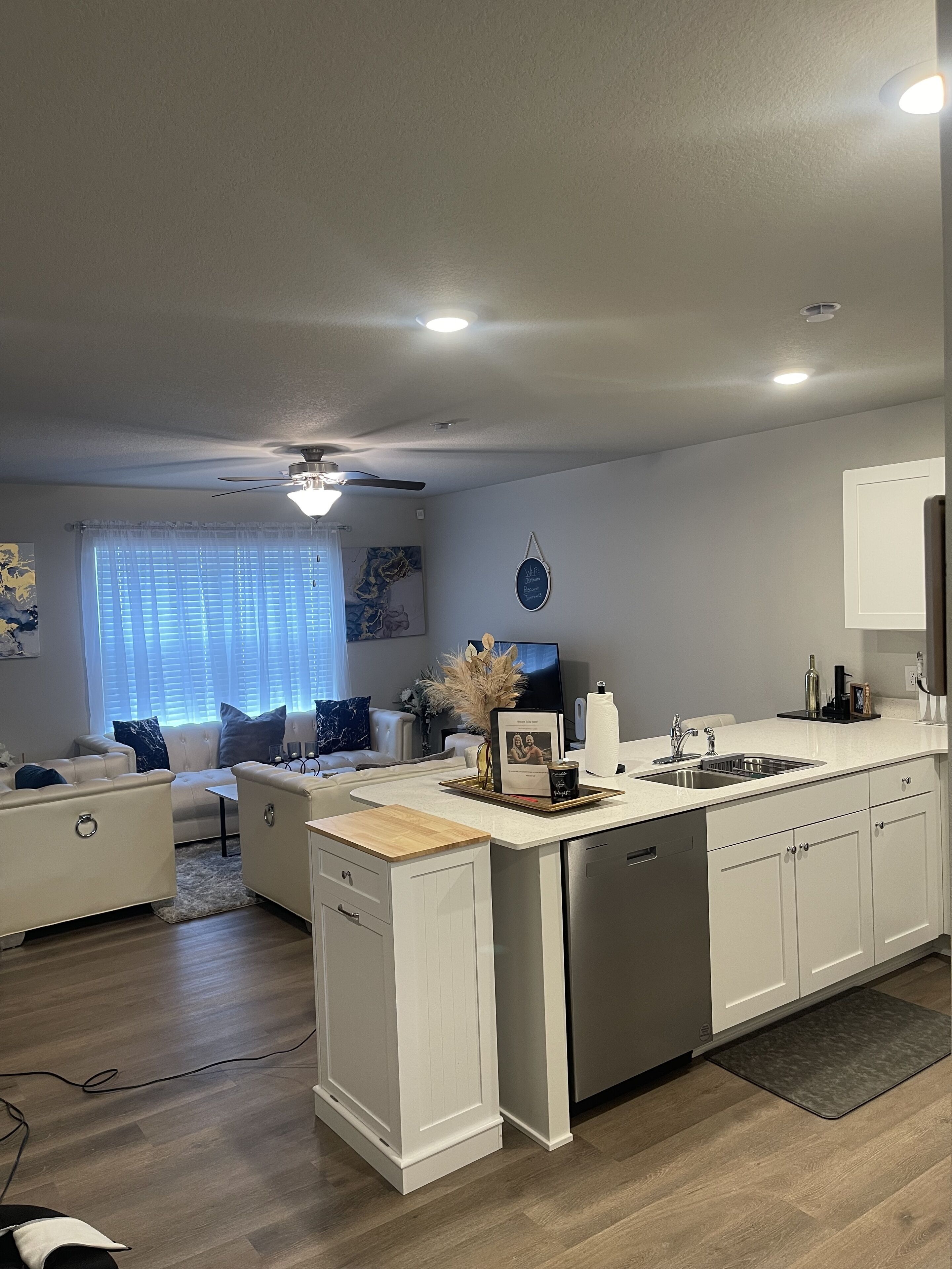 Come relax in a new part of town!