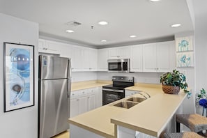 Dishwasher, dining tables