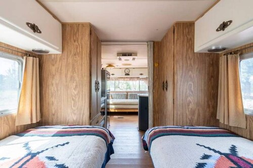 Glamping with a view, but get out and enjoy.