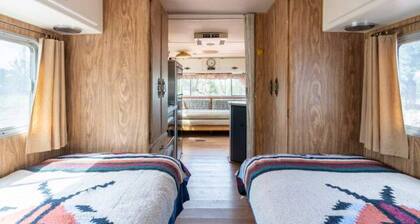 Glamping with a view, but get out and enjoy.