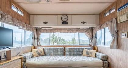 Glamping with a view, but get out and enjoy.