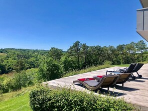 Terrace/patio - Villa D'architecte Dans UN Petit Coin DE Paradis 45 KM de Bordeaux (Cazats)