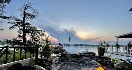 Charming Waterfront House with Detached Cabin
