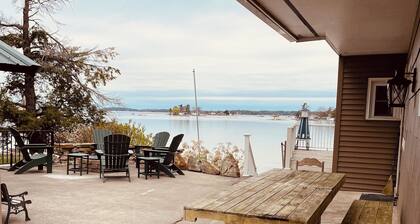 Charming Waterfront House with Detached Cabin