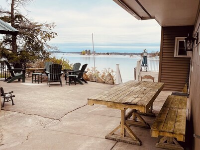 Charming Waterfront House with Detached Cabin