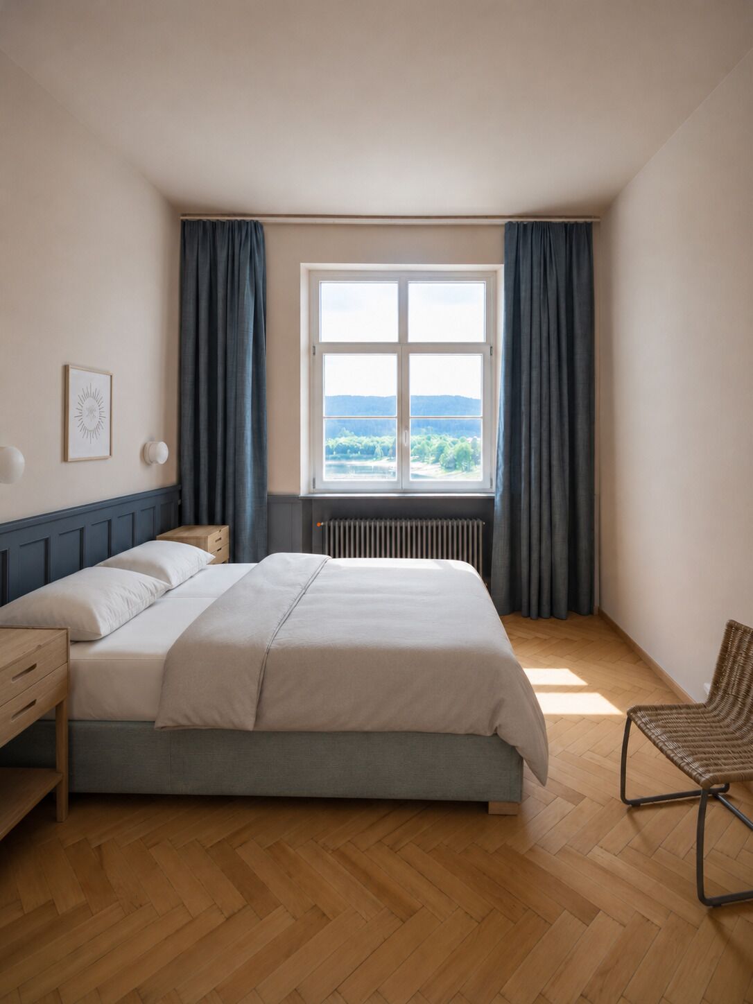 Luxe beddengoed, een strijkplank/strijkijzer, gratis wifi