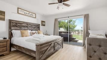 5 bedrooms, iron/ironing board, free WiFi, bed sheets