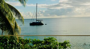 Utsikt fra overnattingsstedet