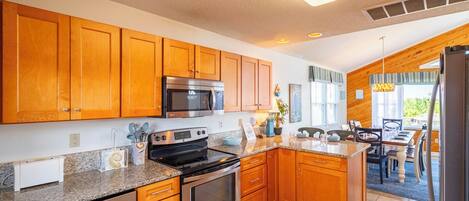 Microwave, dishwasher