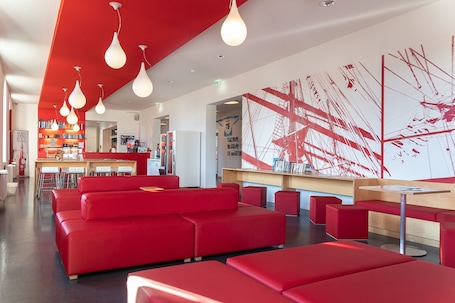 Lobby lounge. havenhostel Bremerhaven