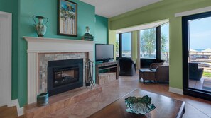 Apartment, Multiple Beds (Palm Beach Club 4-127  Parrot-dise Pa) | Living area | TV