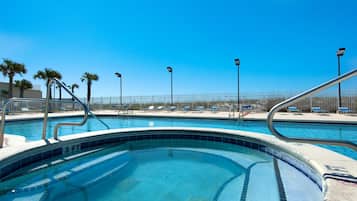 Apartment, 1 King Bed with Sofa bed (Sans Souci unit 401) | Pool | Outdoor pool