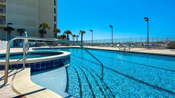 Apartment, Multiple Beds (Sans Souci unit 203 - Oceans Edge) | Pool | Outdoor pool - Sans Souci Unit 203 - Oceans Edge (Pensacola Beach)