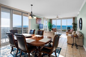 Apartment, Multiple Beds (Emerald Dolphin unit 510) | Dining - Emerald Dolphin Unit 510 (Pensacola Beach)