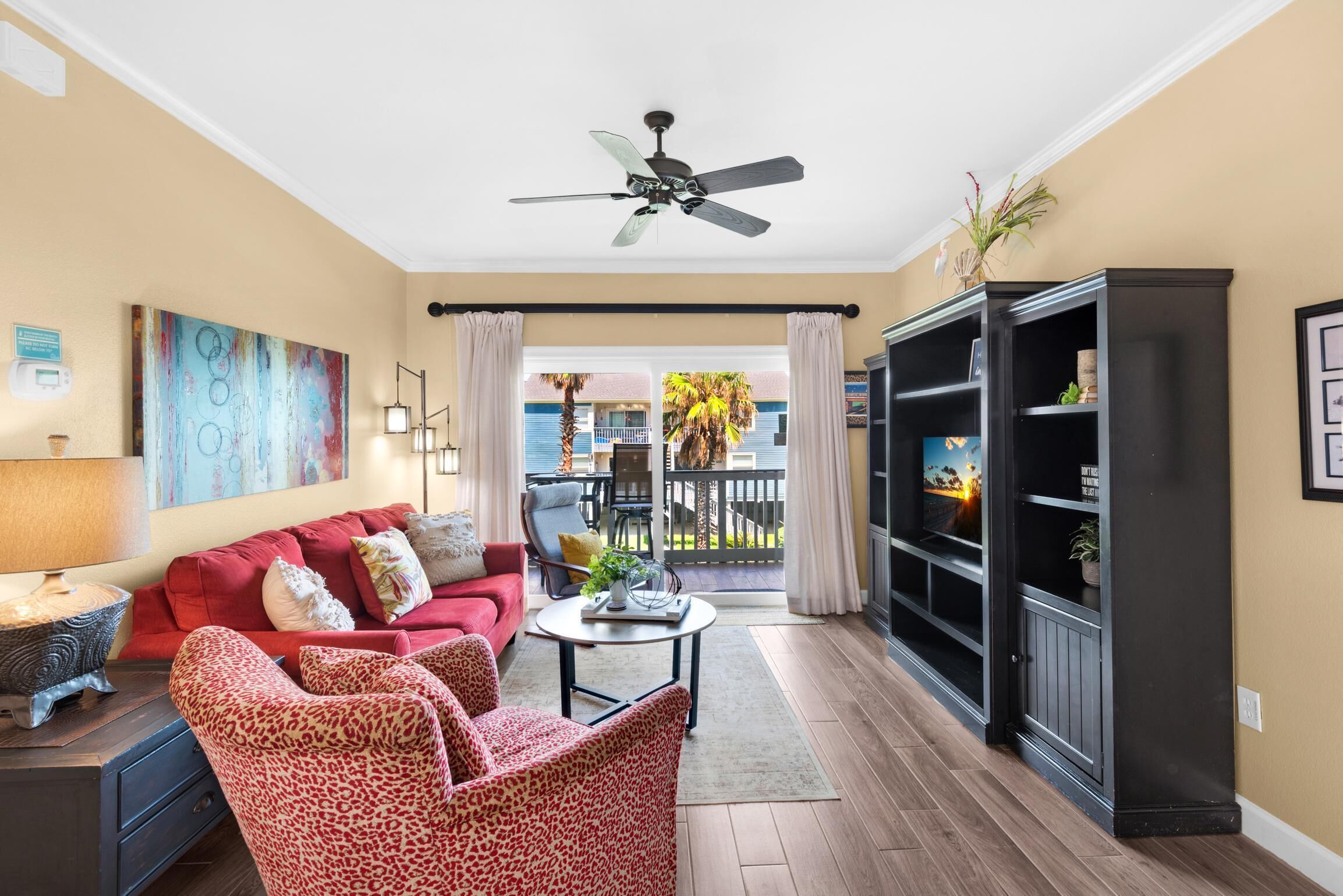 Appartement, Meerdere bedden (Villas on the Gulf unit J7) | Woonruimte