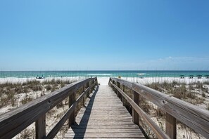 Apartment, Multiple Beds (Villas on the Gulf unit M5) | Beach