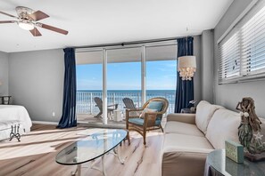 Condo, Multiple Beds (Starboard Village 424- Beach Haven) | Living area | TV - Starboard Village 424- Beach Haven (Pensacola Beach)