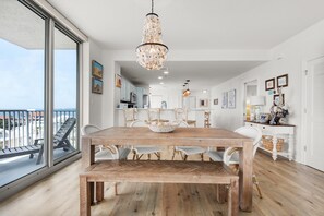 Apartment, Multiple Beds (Emerald Dolphin unit 650) | Dining - Emerald Dolphin Unit 650 (Pensacola Beach)