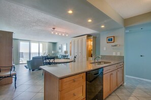 Apartment, 1 Queen Bed with Sofa bed (Tristan Towers unit 13C) | Interior - Tristan Towers Unit 13C (Pensacola Beach)