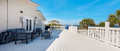 House, Multiple Beds (Makarios Beach Blu) | Terrace/patio