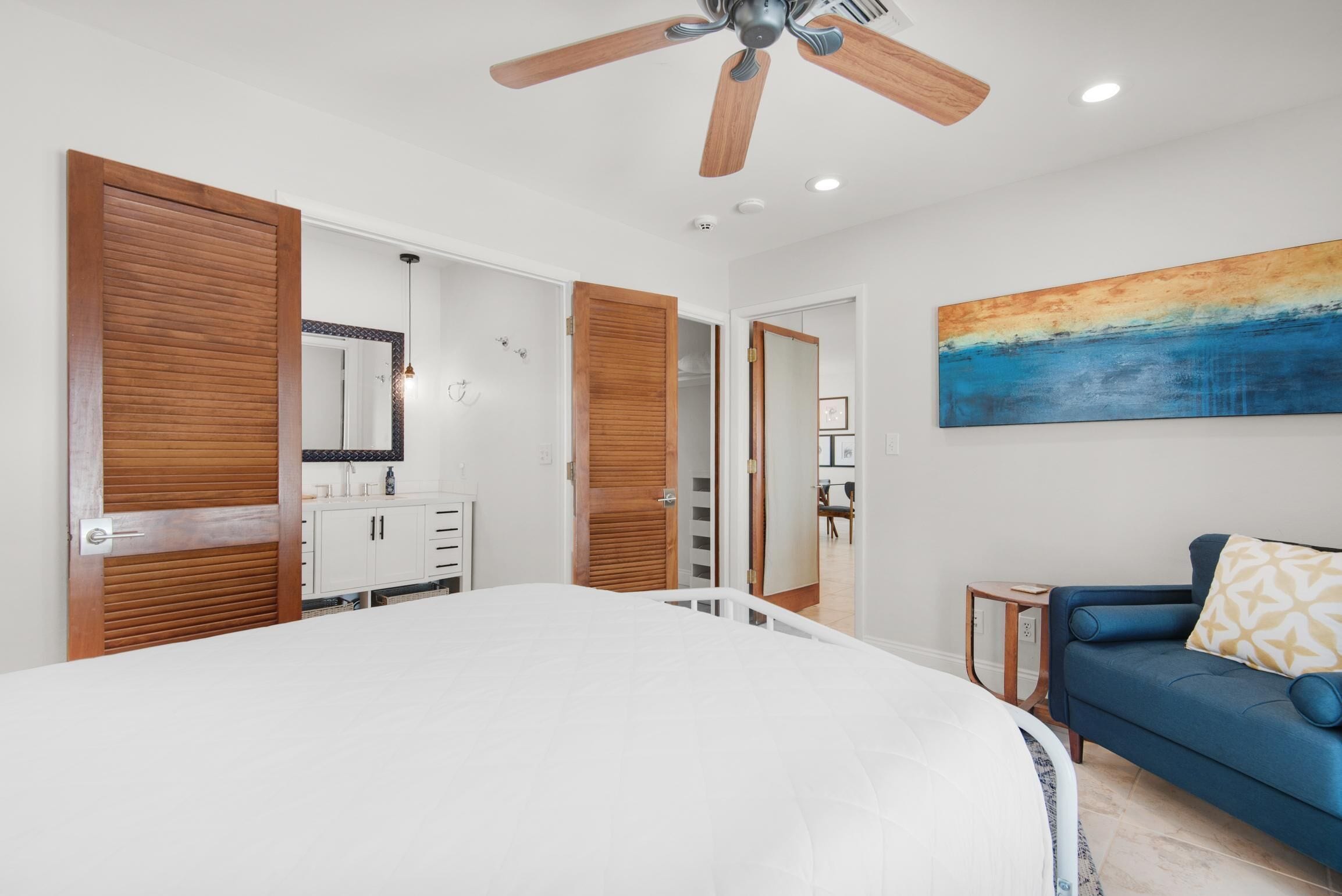 House, Multiple Beds (Makarios Beach Blu) | 3 bedrooms, WiFi