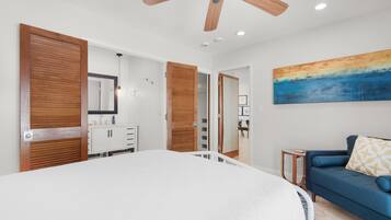House, Multiple Beds (Makarios Beach Blu) | 3 bedrooms, WiFi