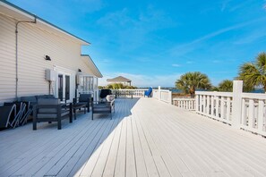 Casa, várias camas (Makarios Beach Blu) | Terraço/pátio