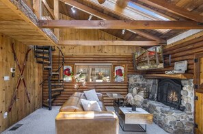 TV, fireplace, video games, offices