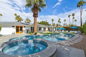 Pool - Fabulous Kirk Douglas Palm Springs Mid-Mod Retreat (Palm Springs)