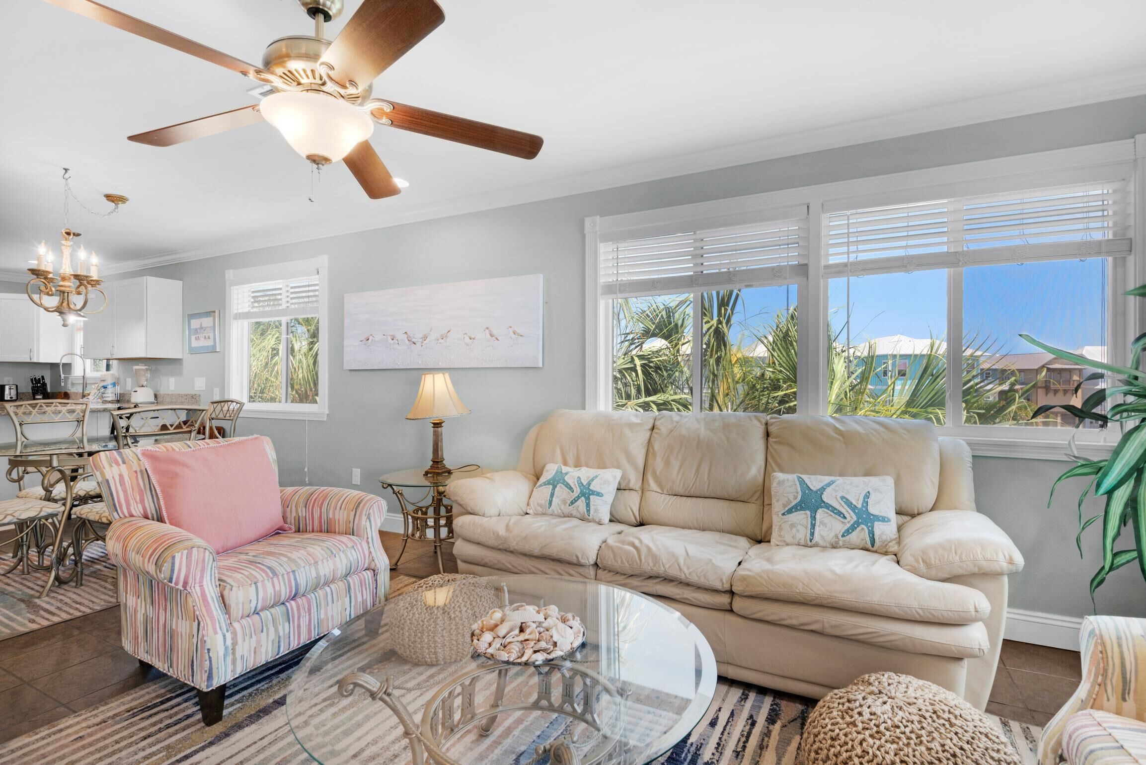 Apartment, Multiple Beds (Sunset Harbor Palms 2-301) | Living area | TV