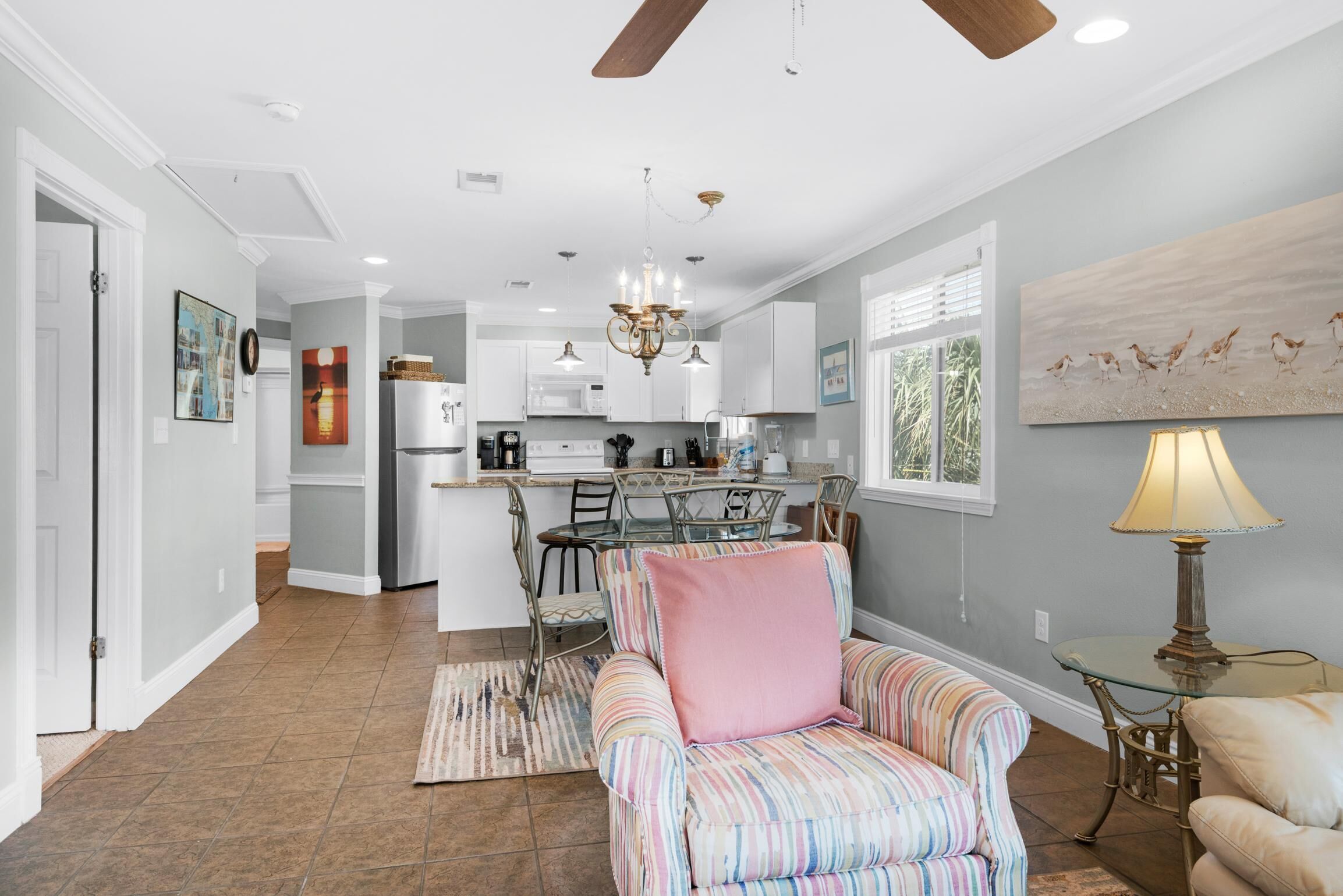 Apartment, Multiple Beds (Sunset Harbor Palms 2-301) | Living area | TV