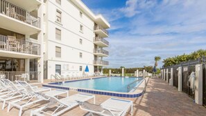 Una piscina climatizada